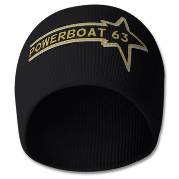 #63 Powerboat Racing Beanie Hat