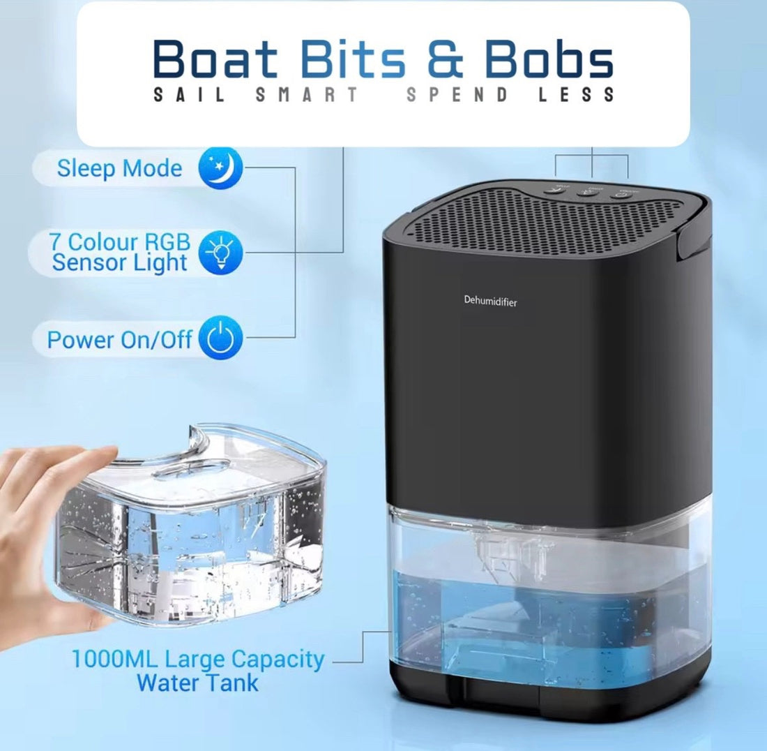 Marine Boat Air Dehumidifier - Portable Moisture & Condensation Absorbers -Yacht