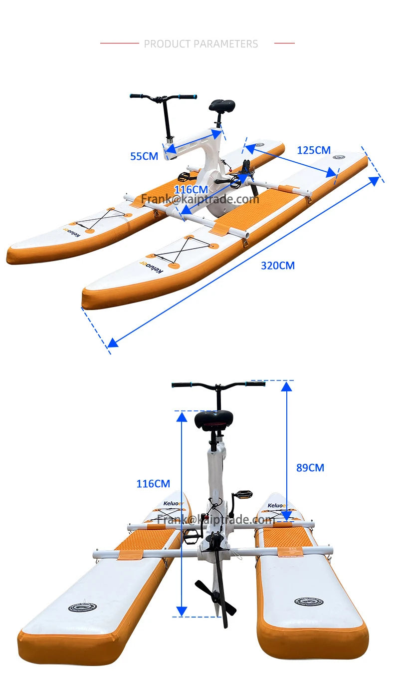 Floating Paddle Bike