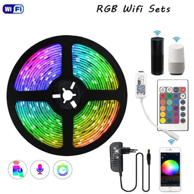 LED Multi Colour Strip Lights