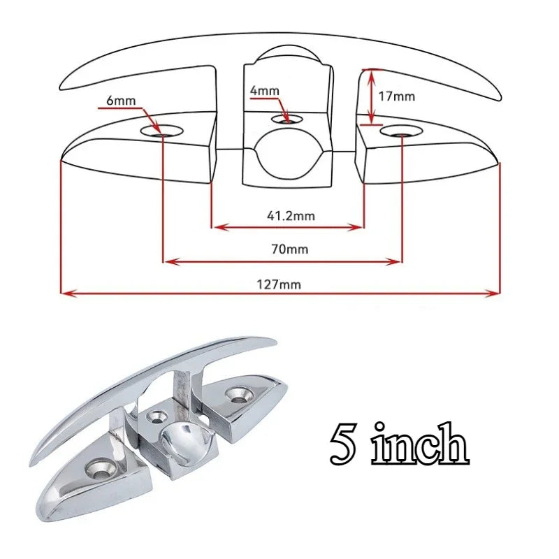 Marine Folding Cleat - Boat Deck Folding Cleats Parts