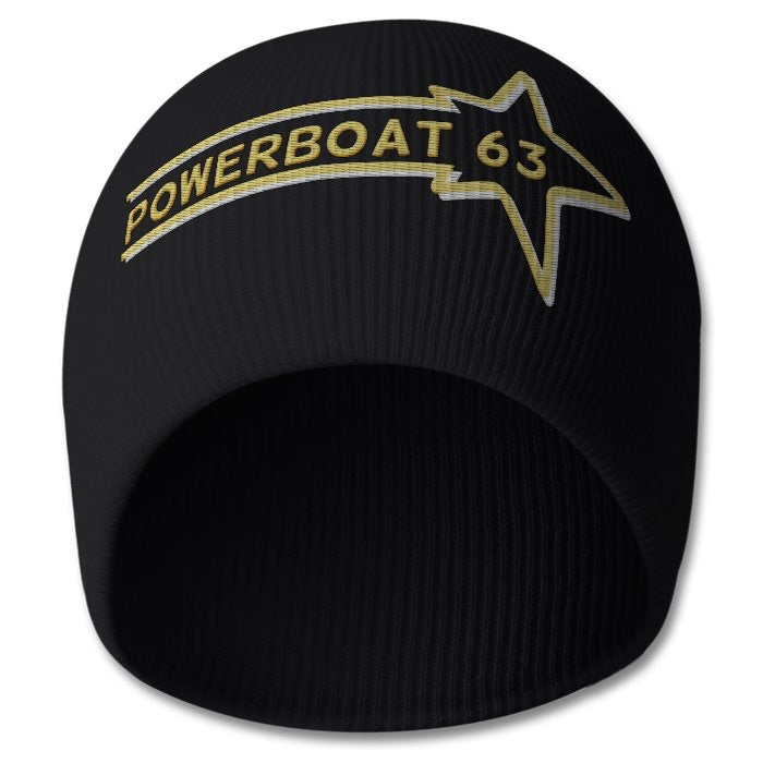 #63 Powerboat Racing Beanie Hat