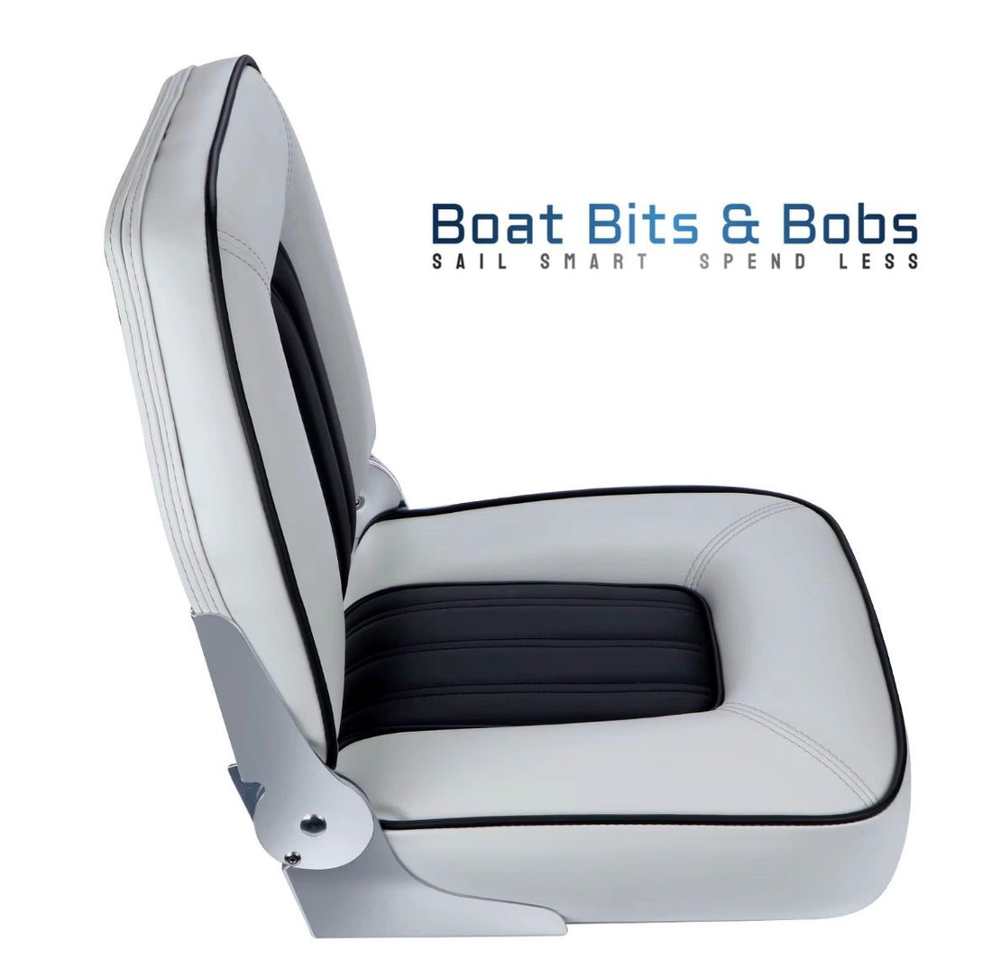 Boat Folding Seat Upholstery - Outdoor Marine Use - Rib, Yacht, Motor Boat