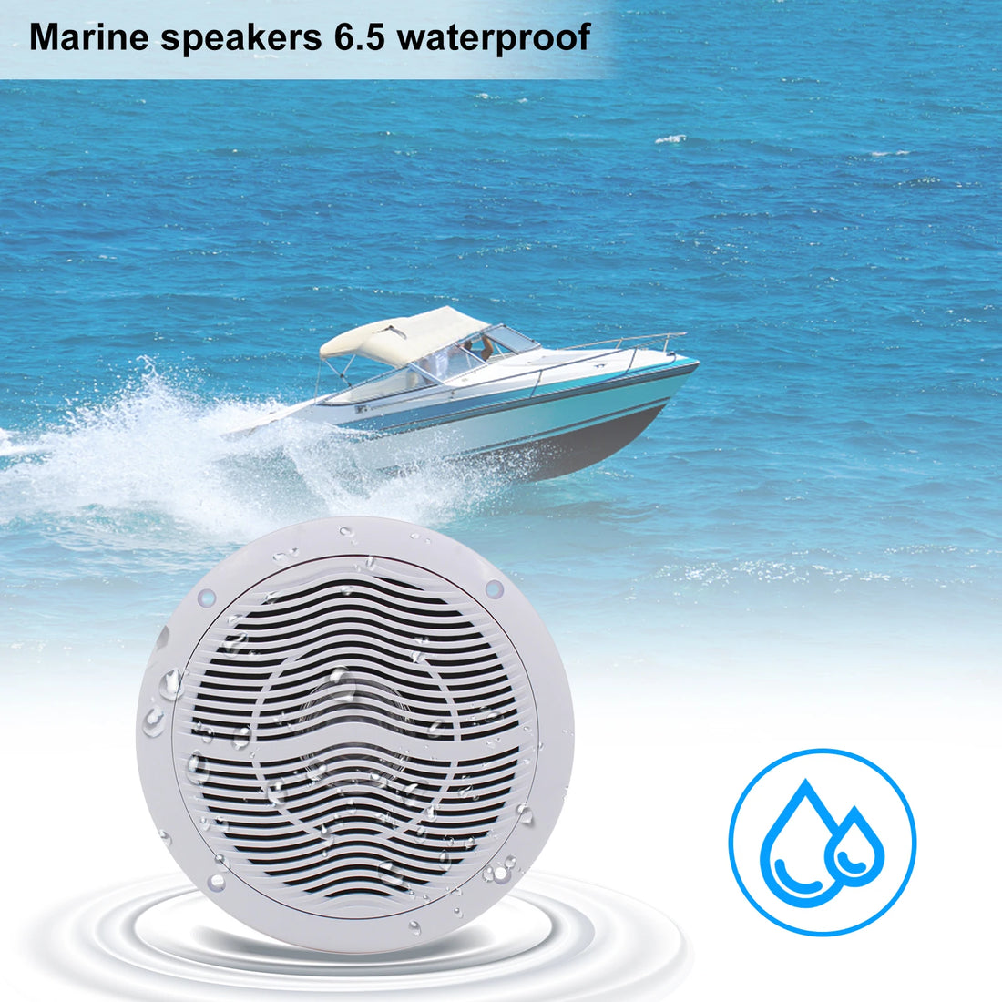 Boat speakers waterproof